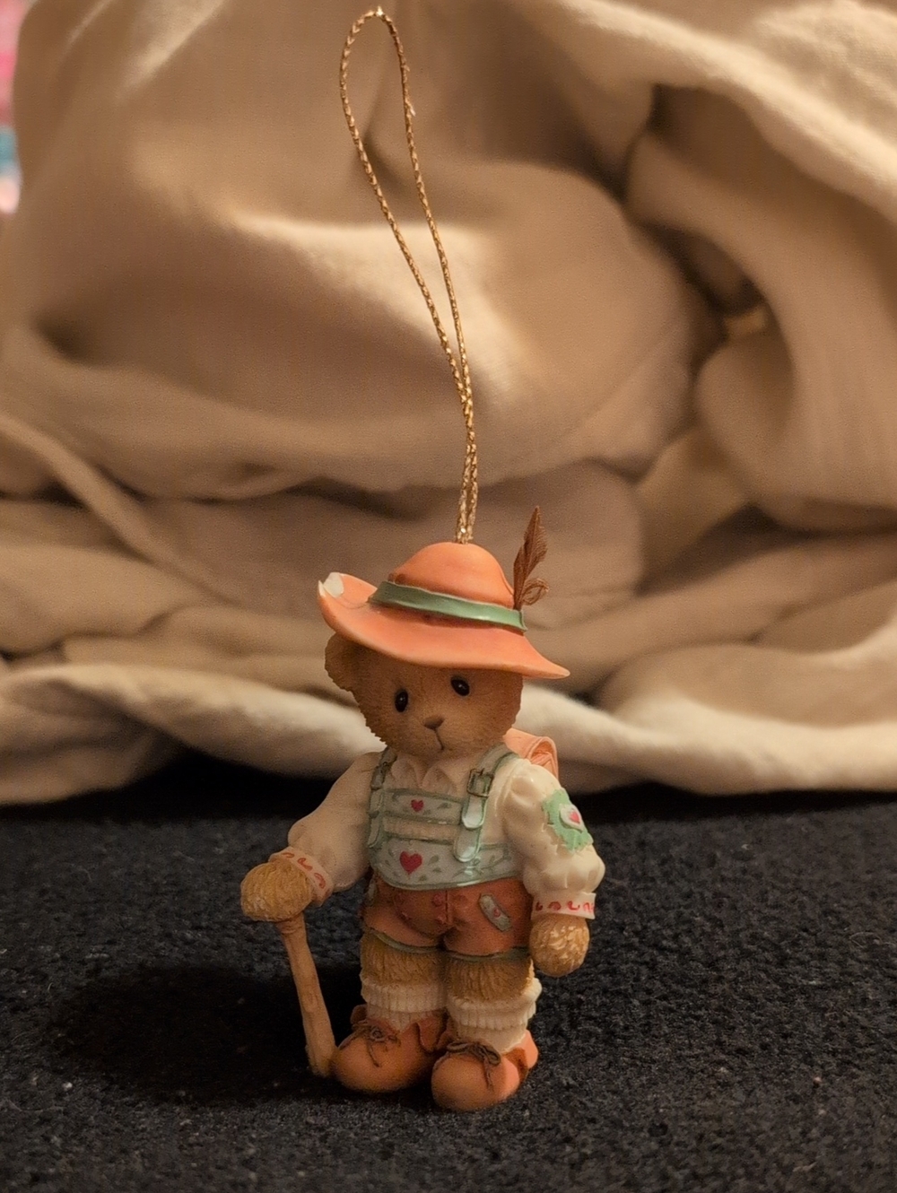 German Boy Cherished Teddy Christmas Ornament